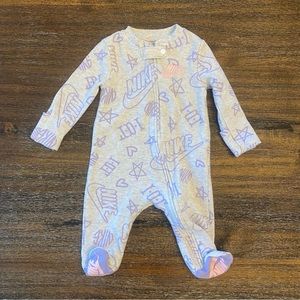 Nike Zip Footie Sleep and Play